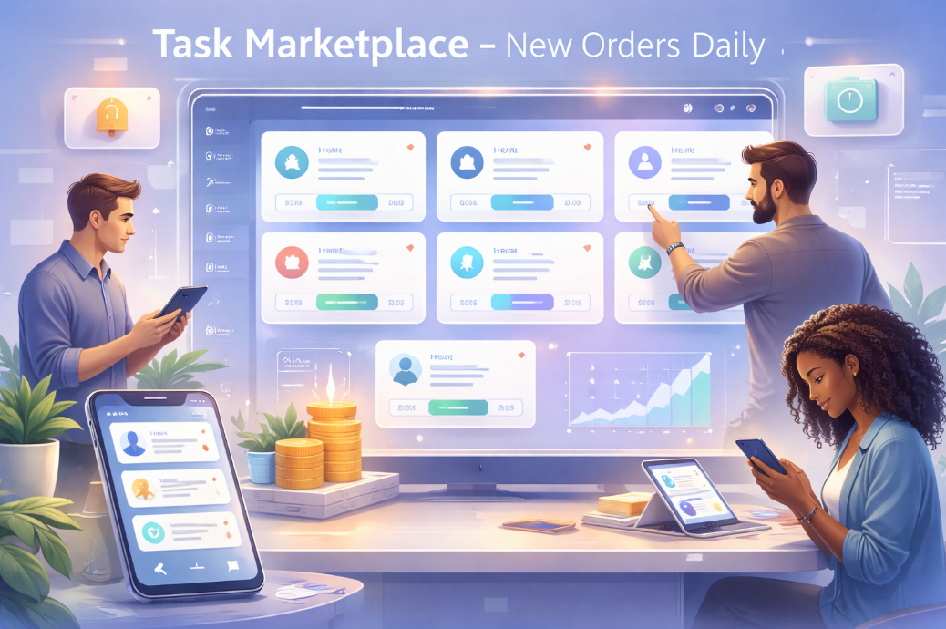 Task Marketplace – New Orders Daily